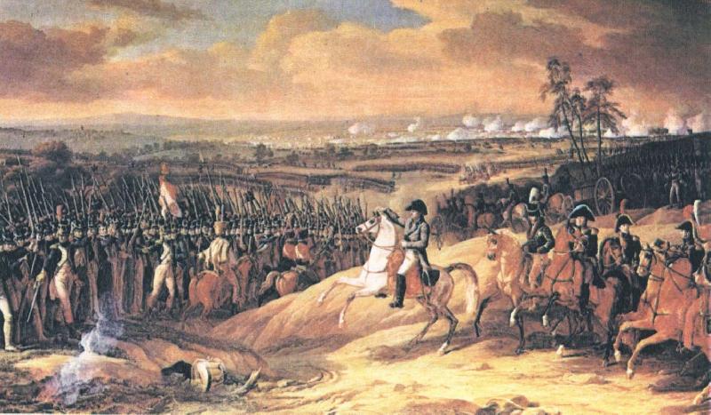unknow artist slaget vid jena 1806 malning av charles thevenin oil painting image
